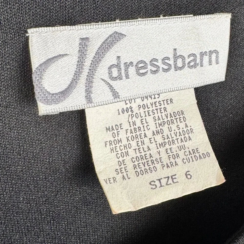 Vintage Dress Barn Floral Ruffle Midi Dress - Picture 3 of 7